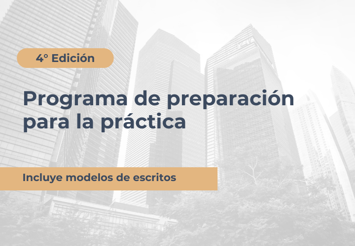 4° Edición: Programa de preparación para la práctica